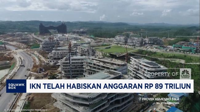 IKN Habiskan Anggaran Rp 89 Triliun