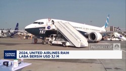 Video: United Airlines di 2024 Cetak Laba Bersih USD 3,1 Miliar