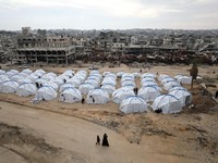Proyek Kamp Palestina Bikin Panas Israel, Ditolak Militer & Eks PM