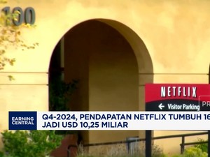 Video: Jumlah Pelanggan Melesat, Kinerja Netflix Ciamik di Q4-2024