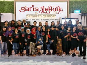 Mimpi Komunitas Garis Gathuk Bumikan Seni Rupa di Kehidupan Sehari-hari