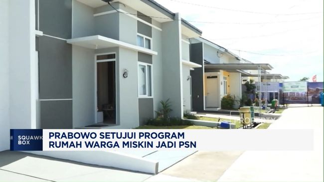 Prabowo Setujui Program Rumah Warga Miskin Jadi PSN