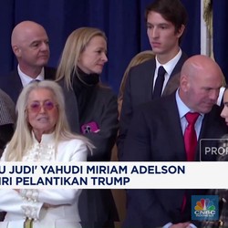 Video: 'Ratu Judi' Yahudi Miriam Adelson Hadiri Pelantikan Trump