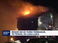 Resor Ski Di Turki Terbakar, 76 Tewas, 50 Luka-Luka