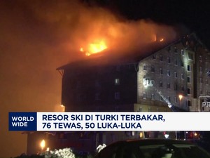 Resor Ski Di Turki Terbakar, 76 Tewas, 50 Luka-Luka