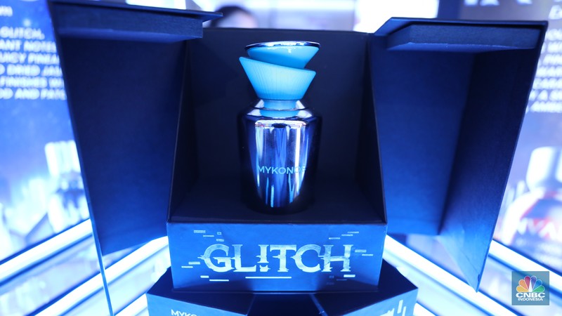 Transmart berkolaborasi dengan merek parfum lokal Mykonos membuka pop-up store pertamanya. (CNBC Indonesia/Tri Susilo) Transmart berkolaborasi dengan merek parfum lokal Mykonos membuka pop-up store pertamanya. (CNBC Indonesia/Tri Susilo)