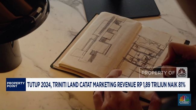 Triniti Land Catat Marketing Revenue Rp 1,89 Triliun di 2024