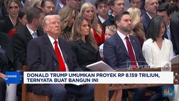 Video: Donald Trump Umumkan Proyek Rp 8.159 Triliun