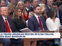 Video: Donald Trump Umumkan Proyek Rp 8.159 Triliun