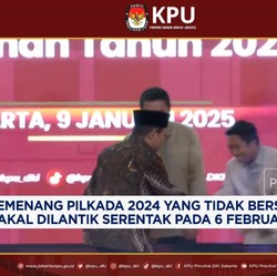 Video: 270 Kepala Daerah Bakal Dilantik Serentak Pada 6 Februari 2025
