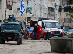 Serangan Israel Hantam Kendaraan Polisi di Palestina, 9 Orang Tewas