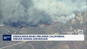 Video: California Kebakaran Lagi, Ribuan Warga Dievakuasi