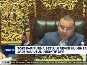 Video: Paripurna Setujui Revisi UU Minerba Jadi RUU Usul Inisiatif DPR