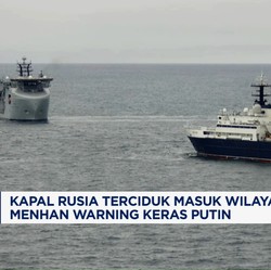 Video: Kapal Rusia Terciduk Masuk Wilayah Inggris