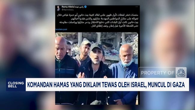 Komandan Hamas yang Diklaim Tewas Oleh Israel, Muncul di Gaza