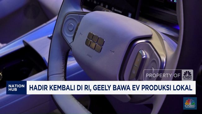 Hadir di RI, Geely Bawa EV Produksi Lokal