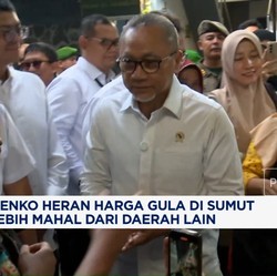 Video: Zulhas Heran Harga Gula di Sumut Lebih Mahal Dari Daerah Lain
