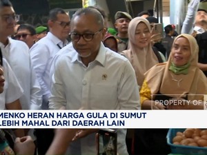 Video: Zulhas Heran Harga Gula di Sumut Lebih Mahal Dari Daerah Lain