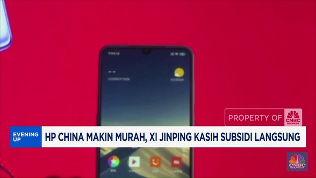 HP China Makin Murah, XI Jinping Kasih Subsidi Langsung