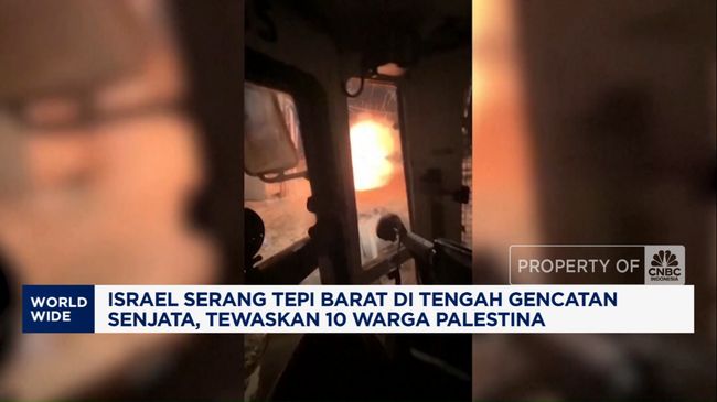 Israel Serang Tepi Barat Saat Gencatan Senjata, 10 Warga Tewas