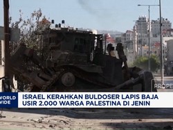 Video: Israel Usir 2.000 Warga Palestina di Jenin Pakai Buldoser