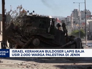 Video: Israel Usir 2.000 Warga Palestina di Jenin Pakai Buldoser