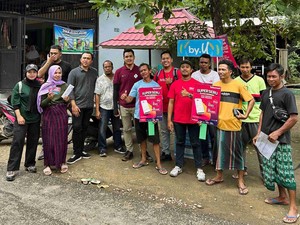 Permudah Komunikasi Warga, Jaringan Telkomsel Hadir di Desa Buwun Mas NTB