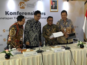 Tok! LPS Tahan Suku Bunga Penjaminan Tetap 4,25%