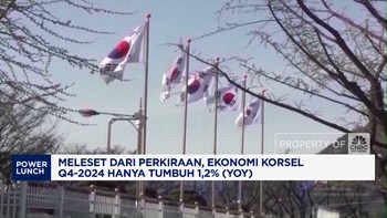Video: Meleset Dari Perkiraan, Ekonomi Korsel Q4-2024 Tumbuh 1,2%