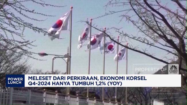 Meleset Dari Perkiraan, Ekonomi Korsel Q4-2024 Tumbuh 1,2%