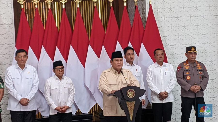 Presiden Prabowo Subianto memulai kunjungan kerja ke India, Kamis (23/1/2025). (²©²ÊÍøÕ¾/Emir yanwardhana)