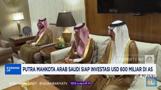 Putra Mahkota Arab Saudi Siap Investasi 0 Miliar di AS