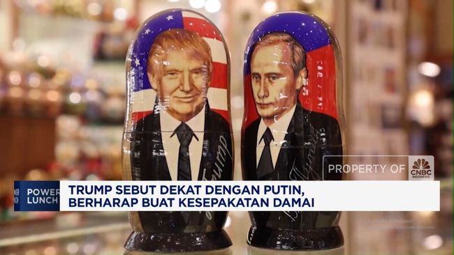 Trump Sebut Dekat Dengan Putin, Berharap Buat Kesepakatan Damai