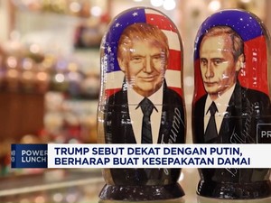  Trump Sebut Dekat Dengan Putin, Berharap Buat Kesepakatan Damai