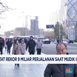 Video: China Cetak Rekor Perjalanan Mudik Saat Imlek
