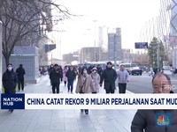 Video: China Cetak Rekor Perjalanan Mudik Saat Imlek