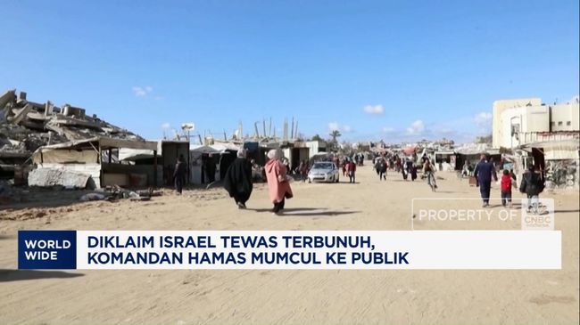 Video: Diklaim Israel Tewas Terbunuh, Komandan Hamas Muncul Ke Publik