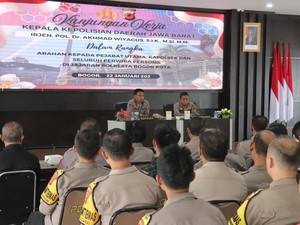 Kapolda Jabar Apresiasi Polresta Bogor Bongkar Kasus Narkoba-Turunkan Angka Kriminalitas