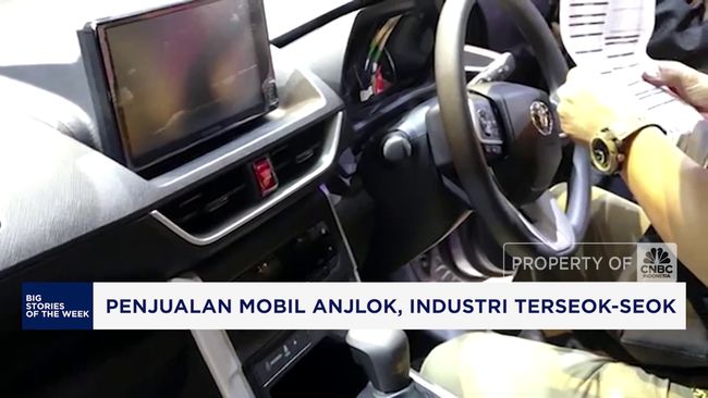 Penjualan Mobil Anjlok, Industri Terseok-seok