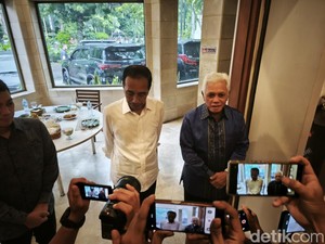 Jokowi dan Hatta Rajasa Makan Siang Bareng di Solo, Ini yang Dibahas