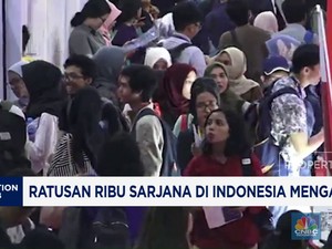 Video: Ratusan Ribu Sarjana di Indonesia Menganggur