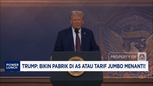 Ancaman Trump! Bikin Pabrik di AS atau Tarif Jumbo Menanti!