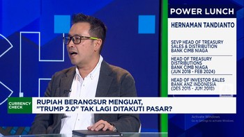 Trump Mau Suku Bunga Turun-DHE, Rupiah Bisa ke Bawah Rp16.000/USD?