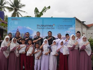 InJourney Airports Gelar Program Peduli Literasi Serentak di 3 Kota