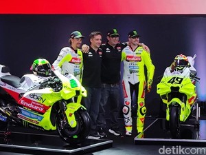 VR46 Luncurkan Tim di Jakarta, Nuansa Valentino Rossi Makin Kental