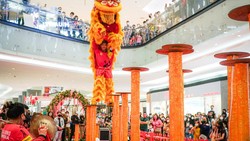 Ide Long Weekend Libur Imlek: Lihat Barongsai di Mall