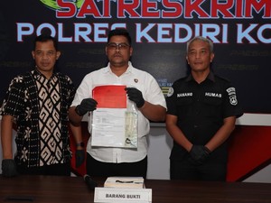 Polres Kediri Kota Tangkap Pelaku Curanmor di Desa Titik