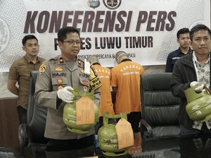 2 Pria Curi 472 Tabung Elpiji 3 Kg Milik BUMDes di Luwu Timur Ditangkap