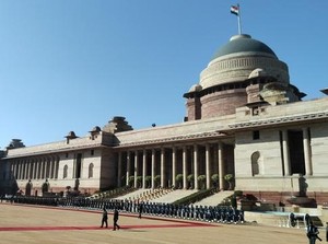 Tiba di Istana Rashtrapati Bavan, Prabowo Disambut Upacara Kenegaraan
