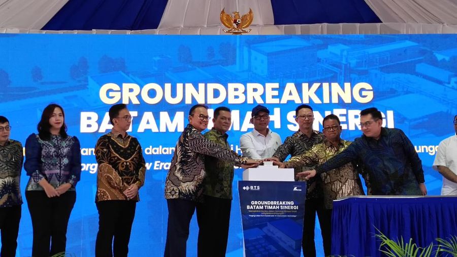 Groundbreaking Pabrik Batam Timah Sinergi